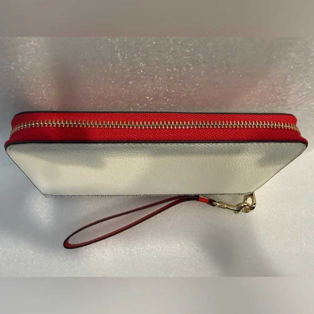 Coach x Disney x Keith Haring UFO Mickey Zip Around Accordion Wallet Wristlet - Picture 6 of 13